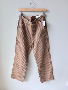 GAP Men’s Tan Pinstripe Cargo Pants